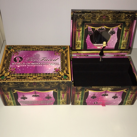 RARE Too Faced World Domination music box - Picture 10 of 13